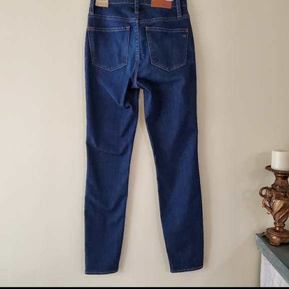 Madewell Thermolite 10" High-Rise Skinny Jeans 23 - Picture 5 of 8